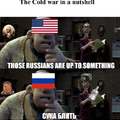 The cold war in a nuthshell
