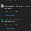 REGALA MILLON DE PESOS