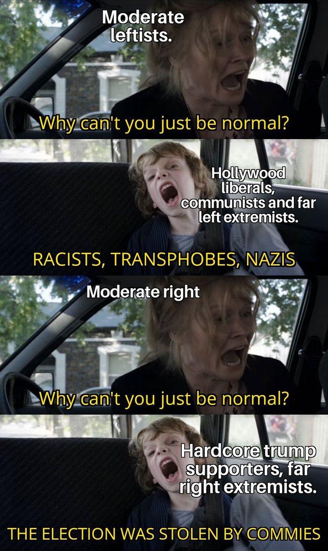Where have all the normal people gone. - meme