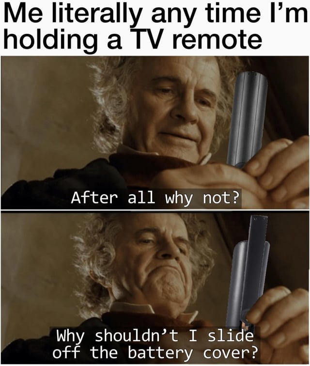 TV Remote - meme