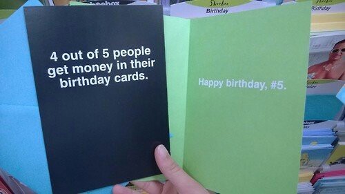 Birthday card - meme