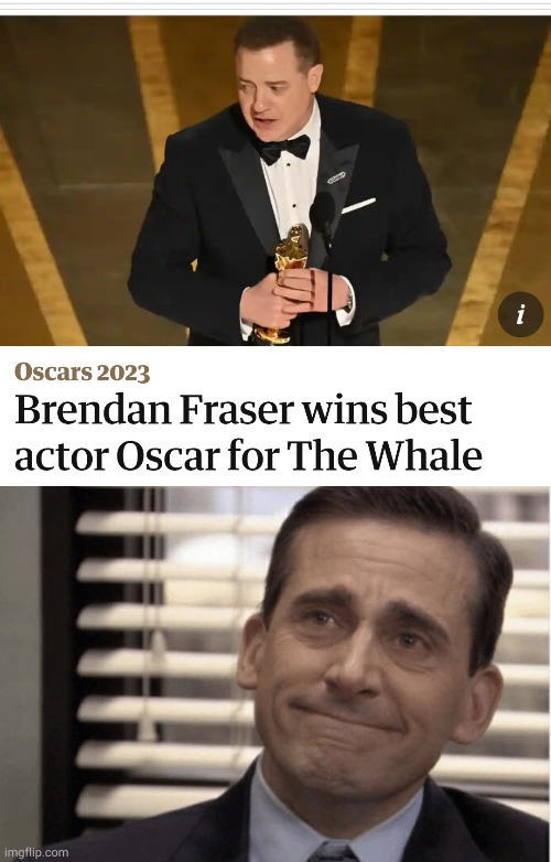 The only worthwhile thing in the Oscars - meme