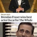 The only worthwhile thing in the Oscars