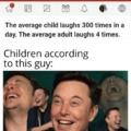 Laughing children