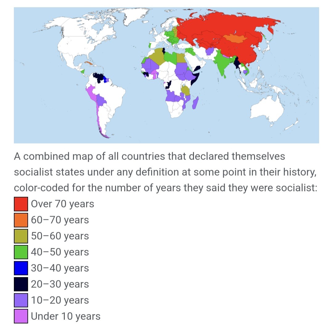 Socialist states in history - meme