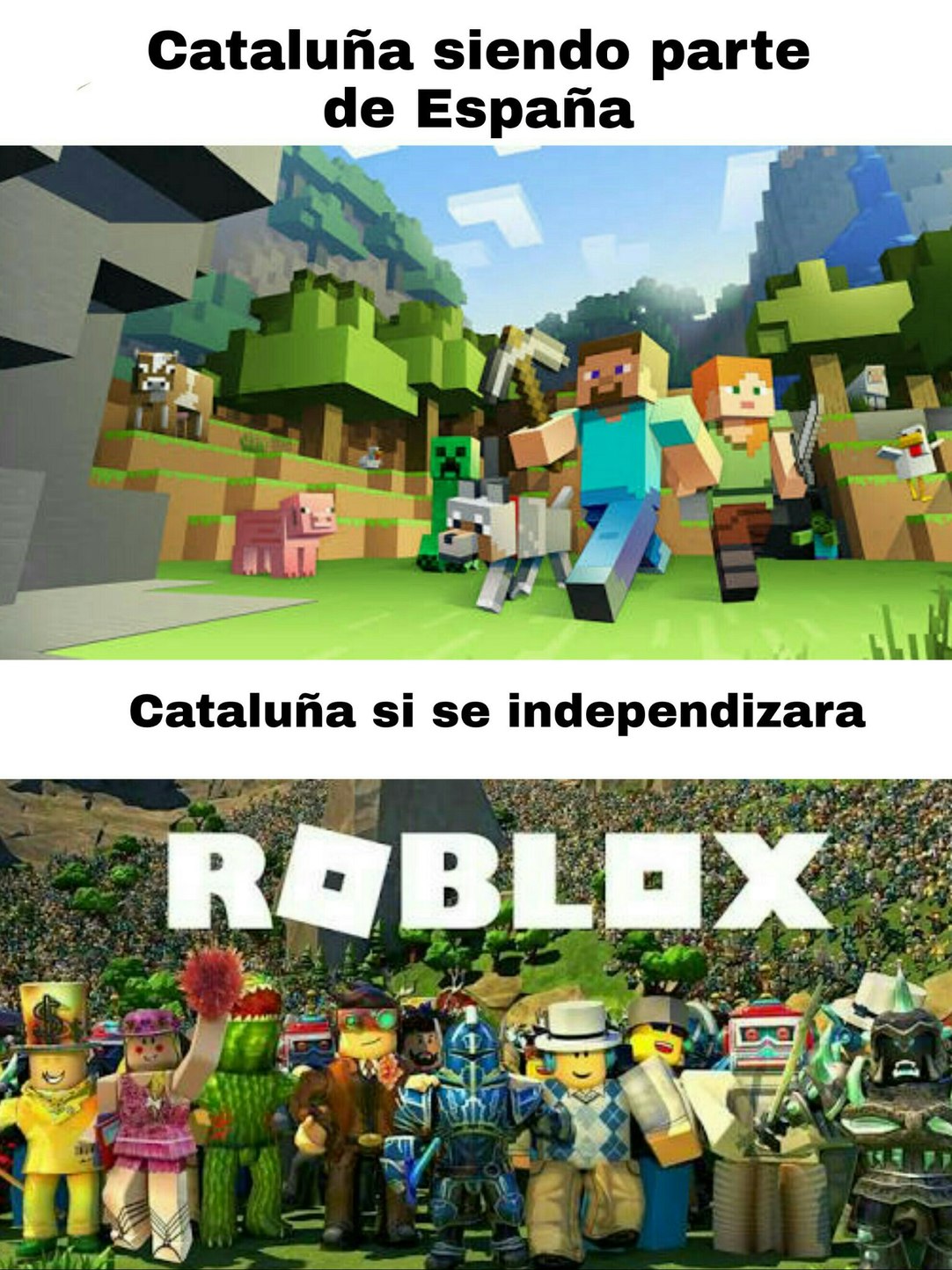 Top Memes De Catalanes En Español Memedroid - 25 best memes about new roblox logo new roblox logo memes