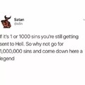 Good guy Satan