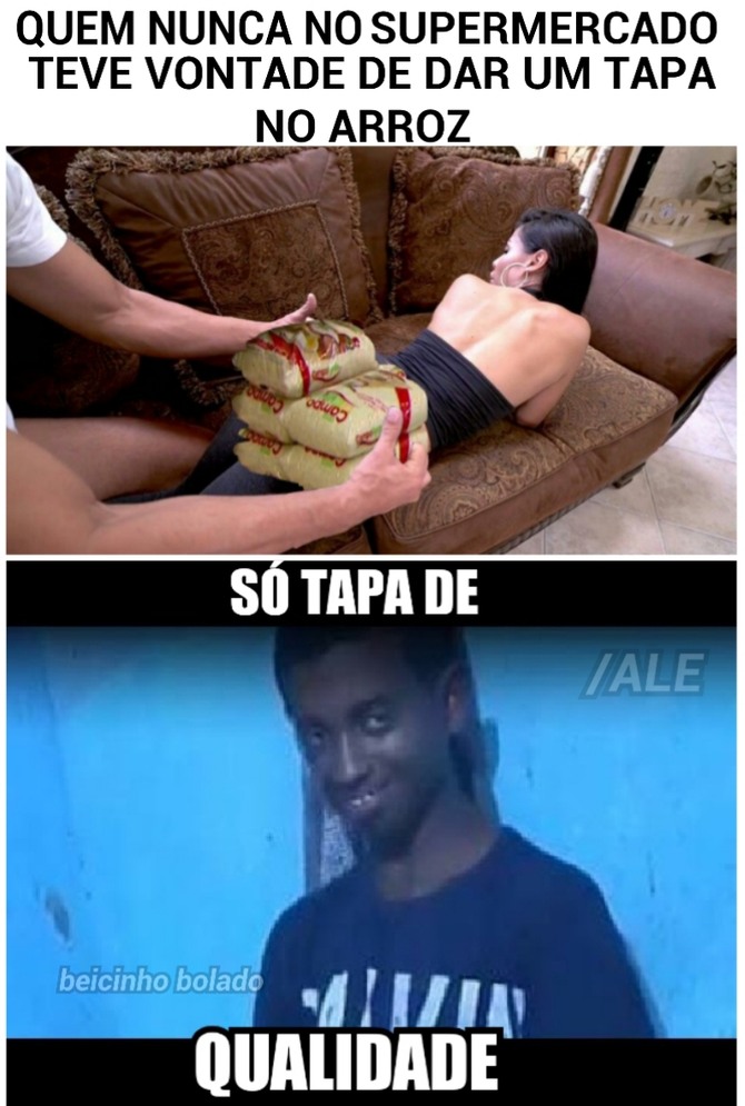 a mão da raquete chega tremer - meme