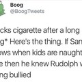Santa has questionable ethics