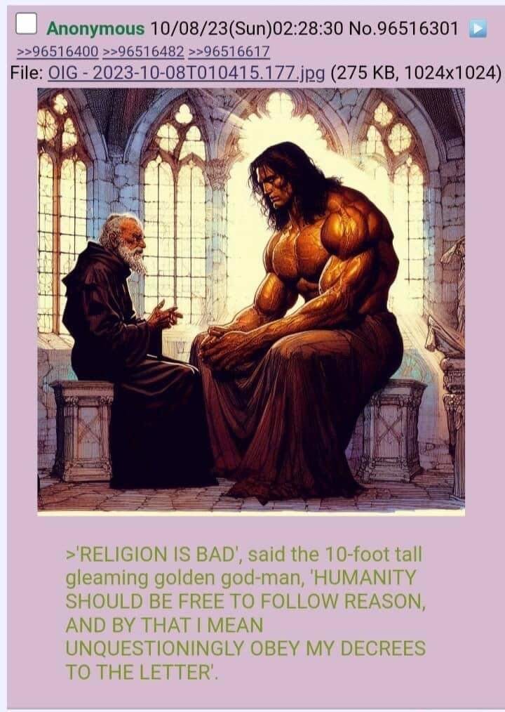dongs in a religion - meme