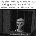 Alien waiting meme