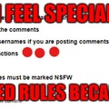 I made new rules