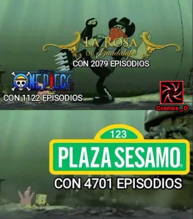 De seguro existe una serie con aun mas episodios - meme