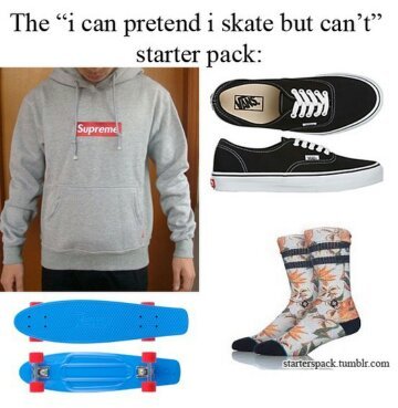 Shout out to my fellow true skaters - meme