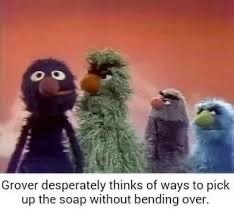 Grover needs a better lawyer - meme
