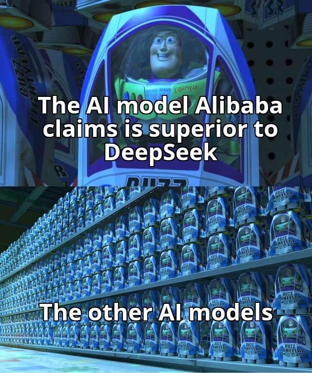 Alibaba new AI model meme