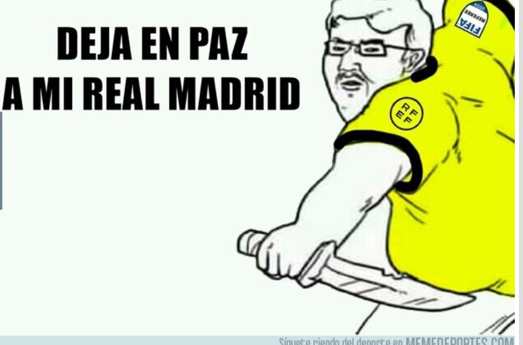 Dejen en paz al Real Madrid, que uno ya tiene suficiente con la vida - meme