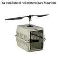 Macri ya tiene helicoptero