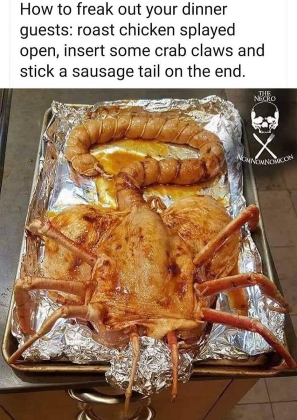 Face hugger: the other other other other white meat - meme