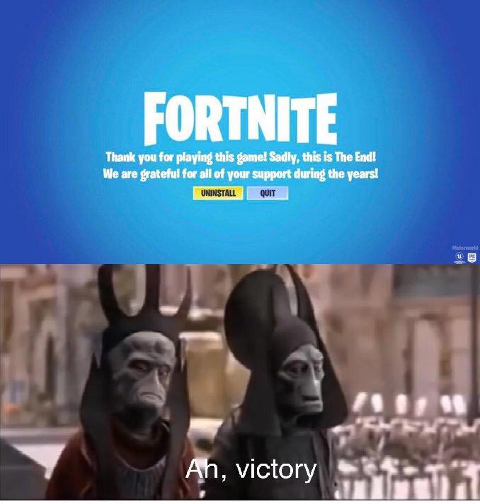 Victory royale - meme