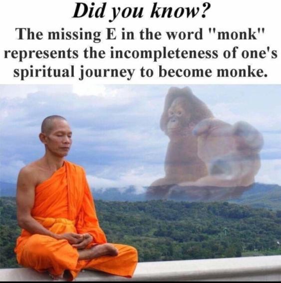 monk E - meme