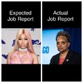 Expected Job Report vs Actual Job Report