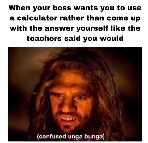 Confused unga bunga - meme