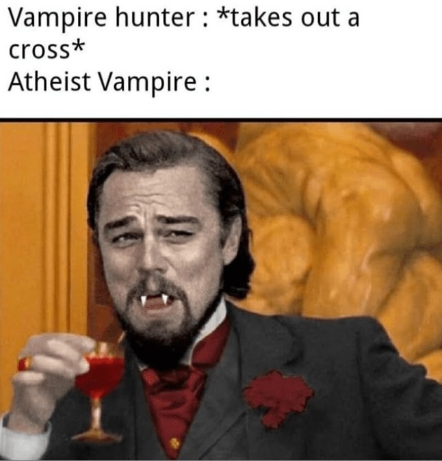 Dongs in a vampire - meme