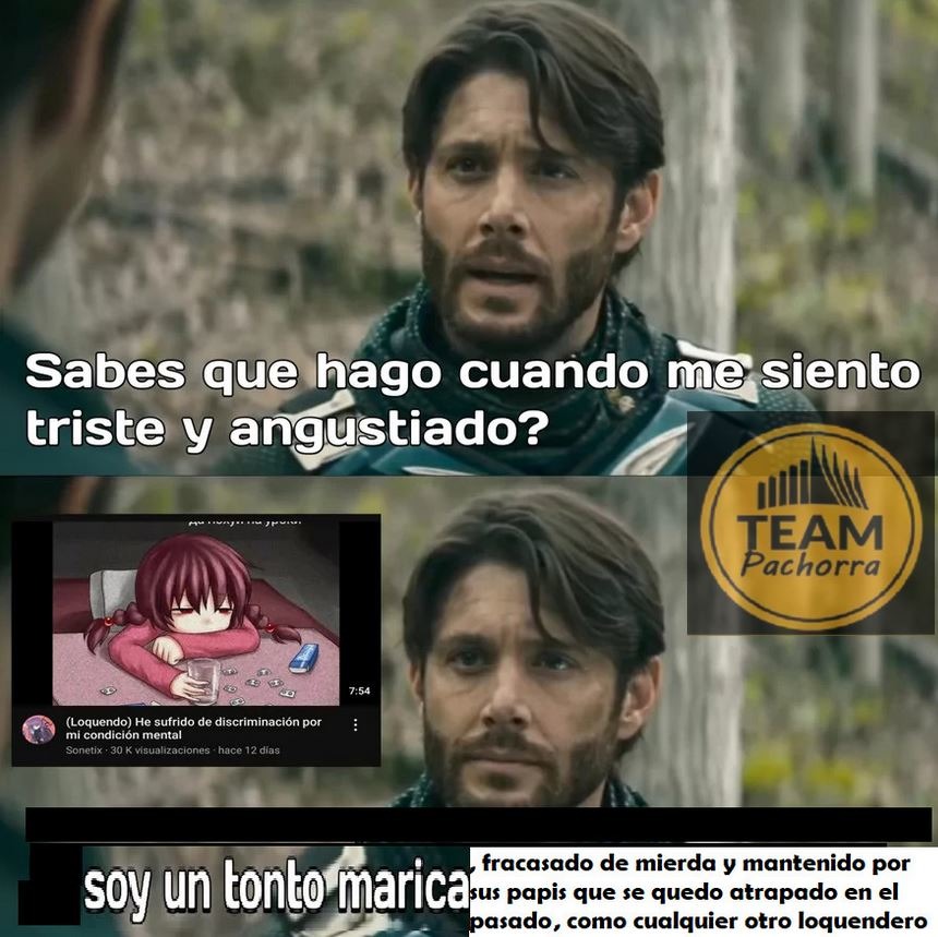 Usar loquendo de forma no ironica en 2025 = autismo, cero autoestima y homosexualidad latente - meme