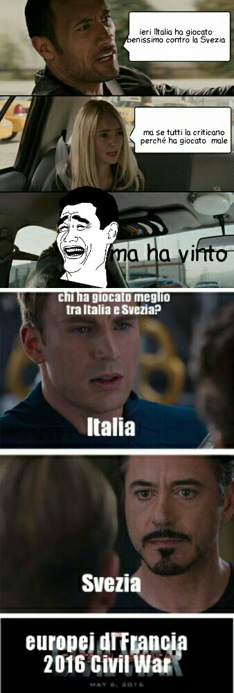Italia-Svezia - meme