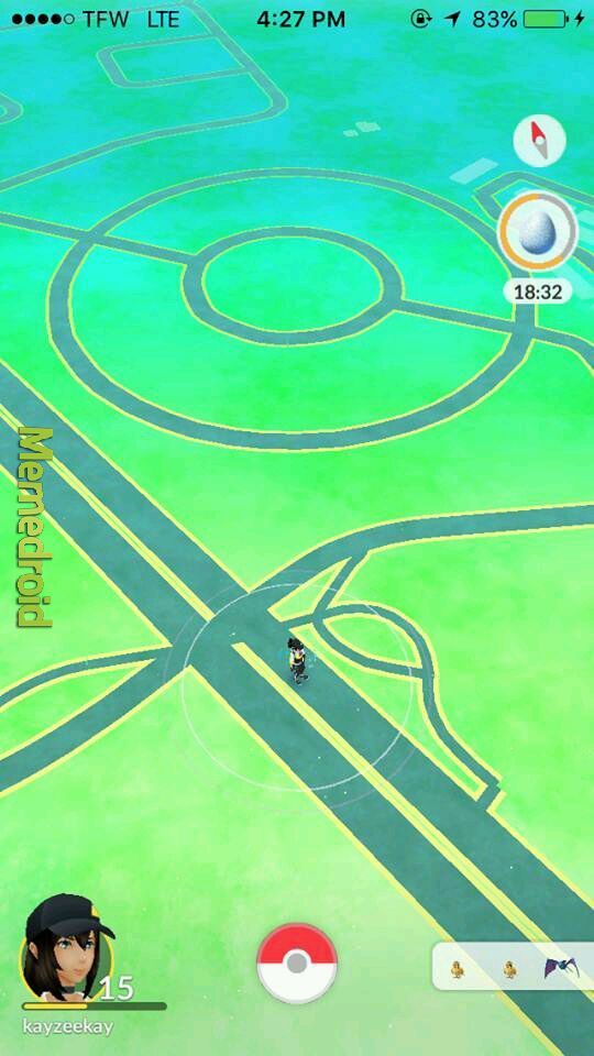 Pokemon roads in my town - meme