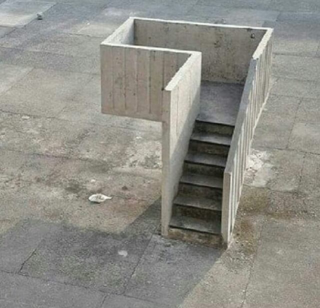 Stairway to nowhere - meme
