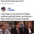How anti-social are you?
