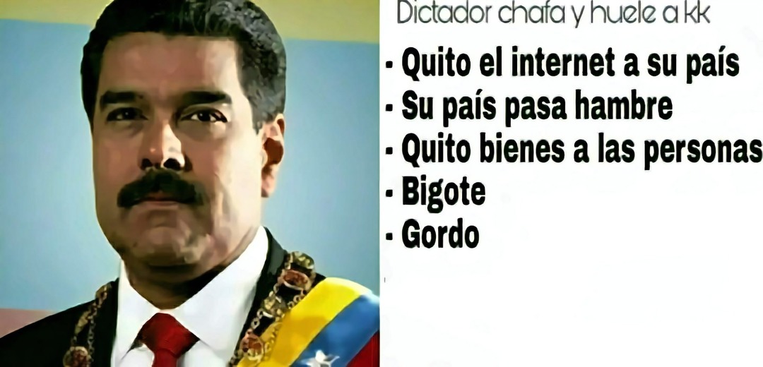 Maduro es mal presidente :/ - meme