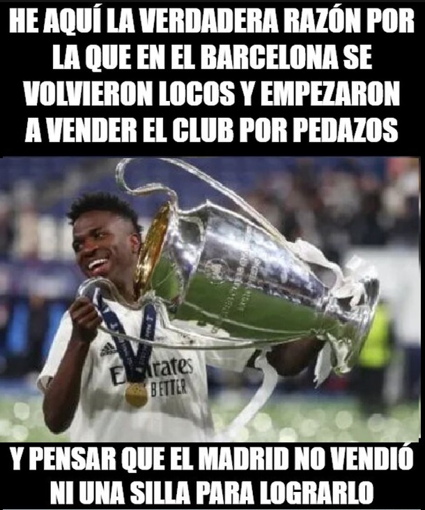 Grande el Real Madrid - meme