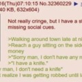 Anon faces a robber