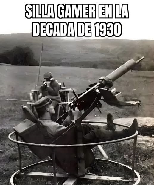 Silla gamer 1930 - meme