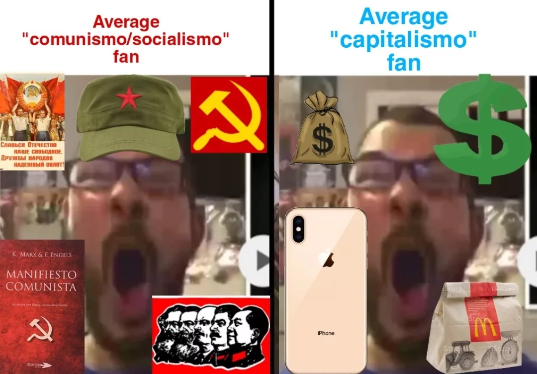 Ambos son una basura, en fin. - meme