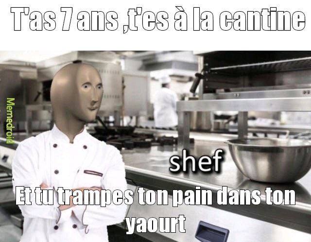 Y avait que moi ? - meme