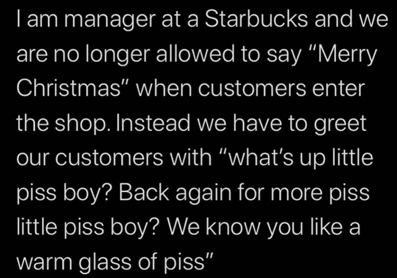 Just another day in starbucks - meme
