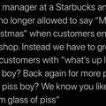 Just another day in starbucks