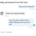 Got banned from Only Fans xd