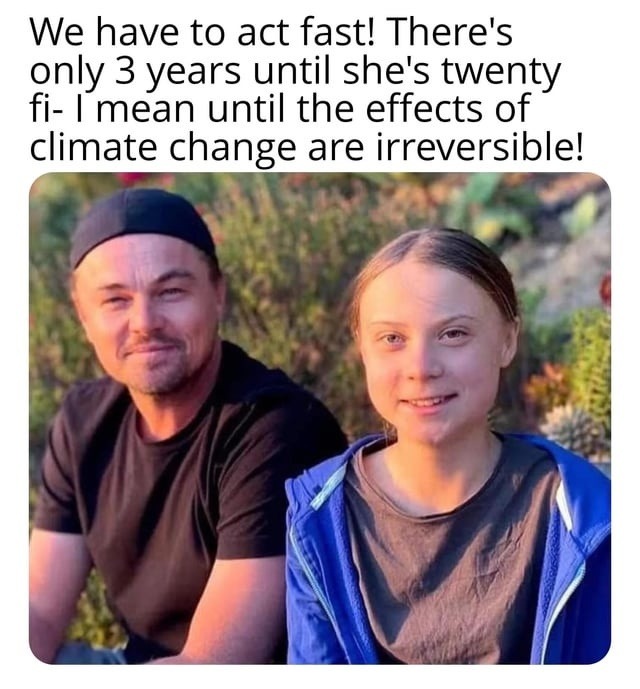 Time’s running out, and not just for her birthday - meme