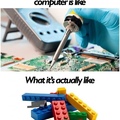 Lego computer