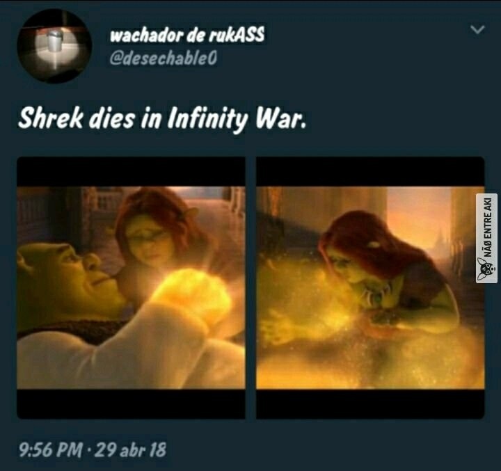 R.I.P Shrek - meme