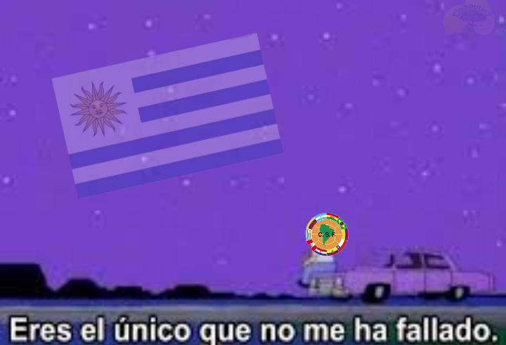Solo gano Uruguay en sudamerica - meme