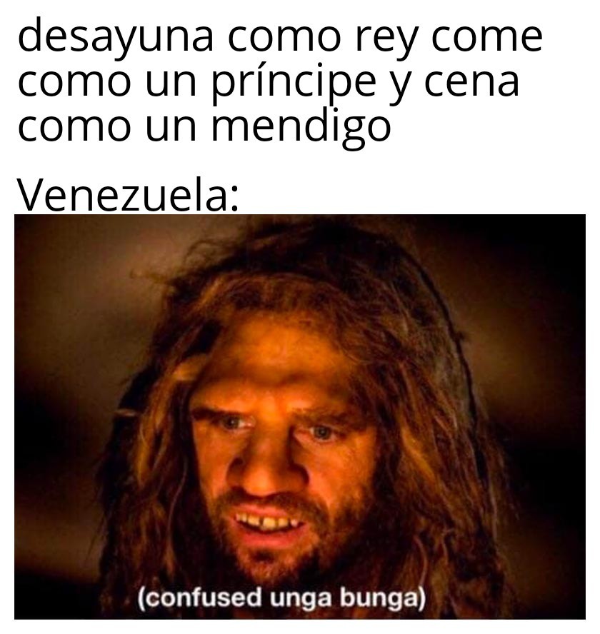 Pov sos venezolano - meme