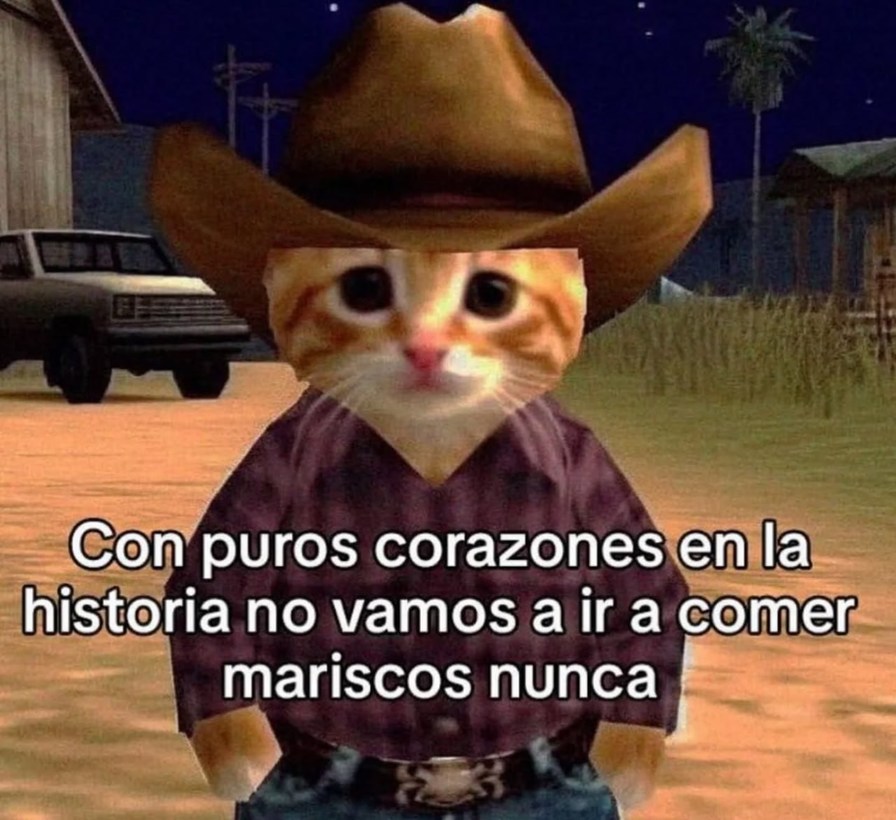 Con corazoncitos no se pagan los mariscos, reina - meme