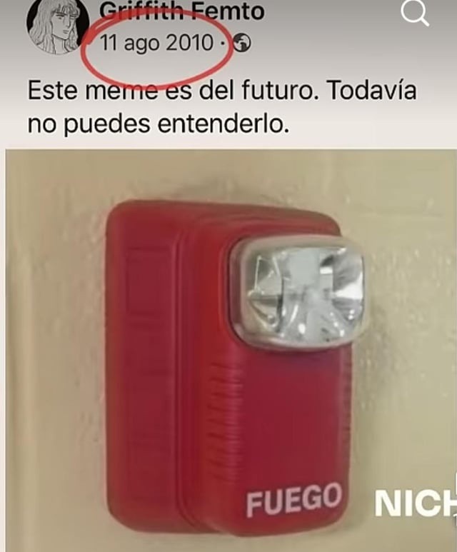 Este meme viene del 3027 y tu cerebro aún no lo procesa