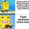 Eu tô assim na quarentena, e vocês?